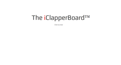 Desktop Screenshot of iclapperboard.com
